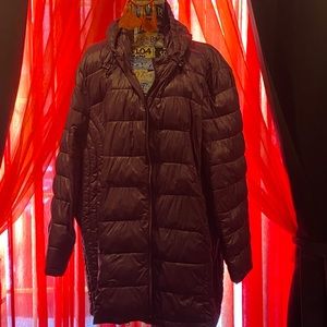 Purple Puffer Coat